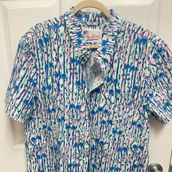 Chubbies Palm Tree Pattern Button Down - Picture 2 of 11